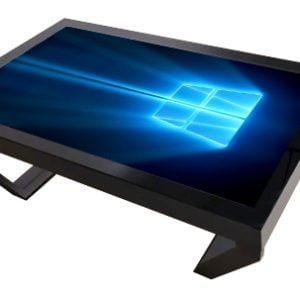 RLCT Mesa de Centro Táctil Capacitiva 55″ con Patas de Riel Fantásticas