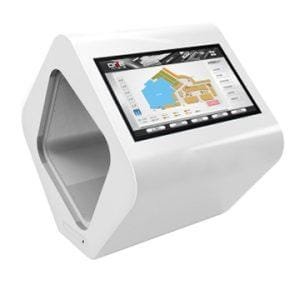 WFK Kiosco de Orientación con Pantalla Táctil de Doble Cara