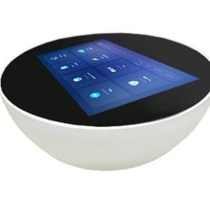 RTLT Mesa Táctil Redonda Moderna para Salas de Estar