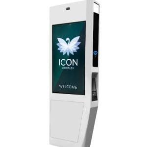 DS67 Tótem de Señalización Digital Exterior de Doble Cara con Wi-Fi y Smart City Hub