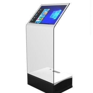 TGK Kiosco de Vidrio Ultra Delgado con Pantalla Táctil de 30″