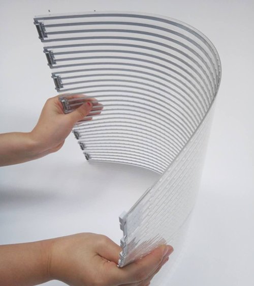 bendable-transparent-LED-adhesive